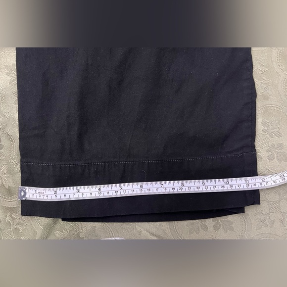 Maeve by Anthropologie the Colette Black Wide Leg Pants size 33 - Picture 13 of 16